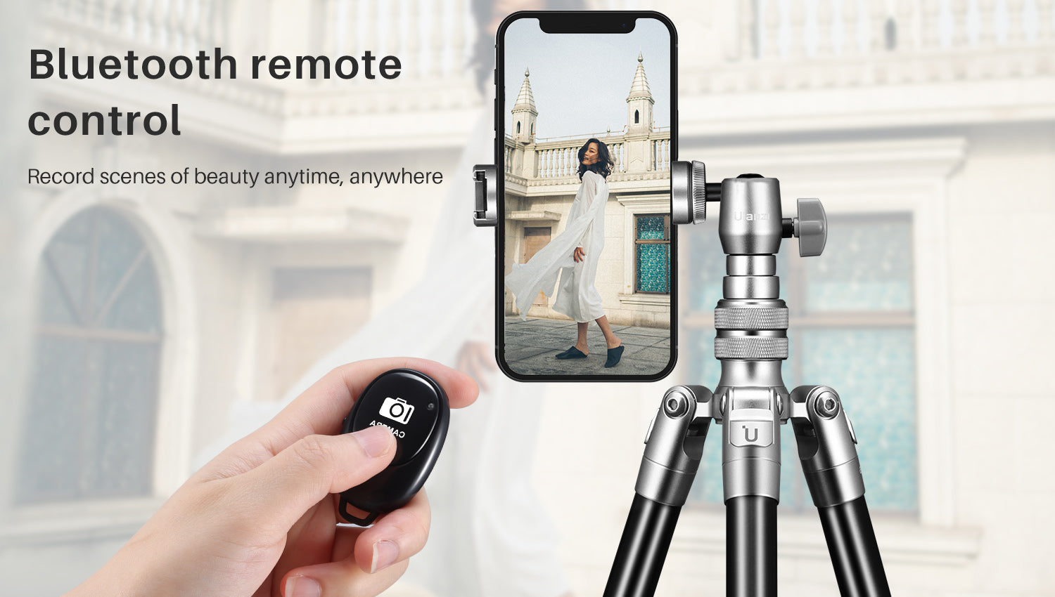 Ulanzi SK-04 Bluetooth Selfie Stick Tripod