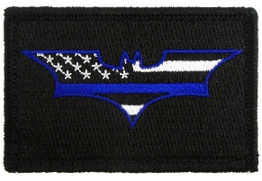 Batman Thin Blue Line Flag