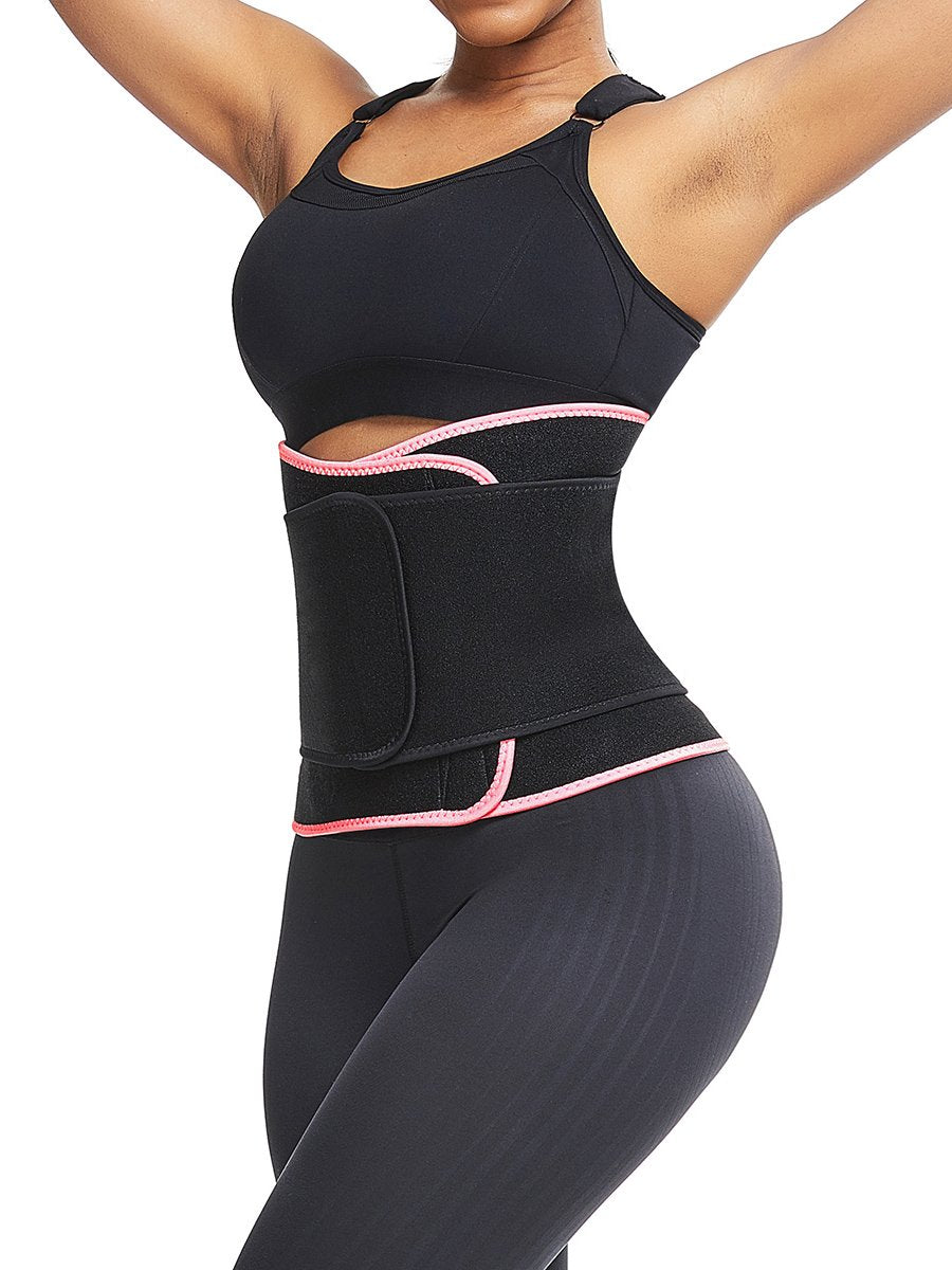 B-Slim Pink Shimmer Waist Cincher