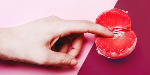 Fingers and fruit