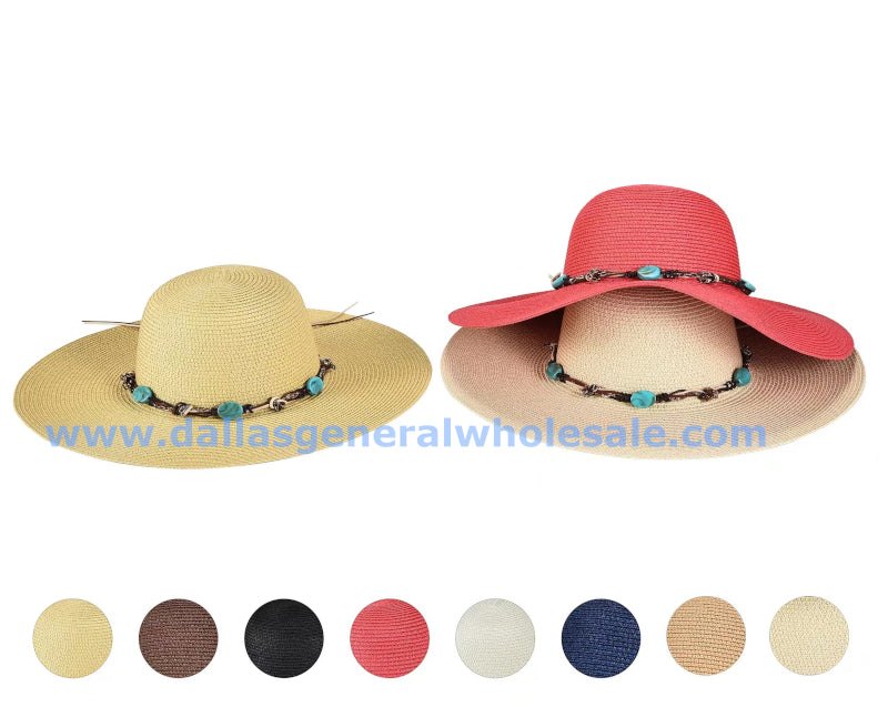 Ladies Straw Hats -(Sold By Dozen =$107.99)