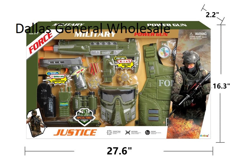 Military Force Toy Playset/12 PCS -(Sold By 2 Set =$59.99)