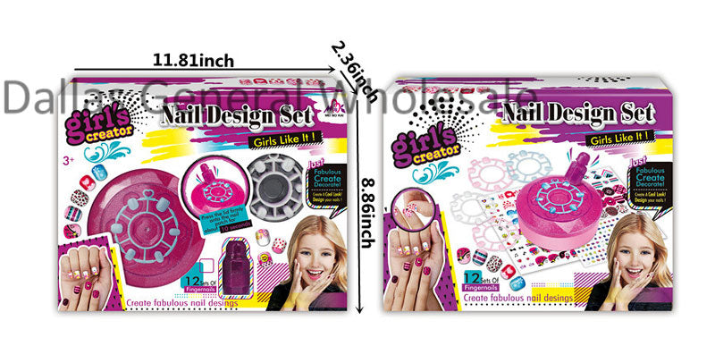 Glitter Nail Salon Set for Little -(Sold By 1 PC =$11.99)
