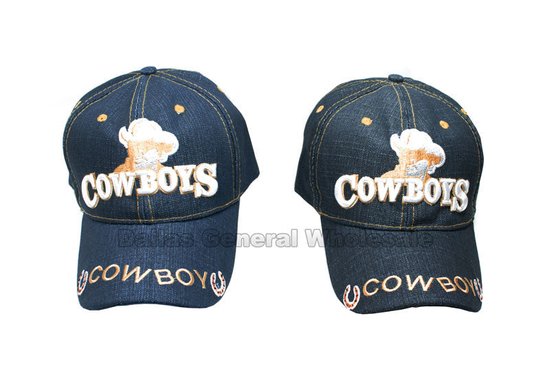 Cowboy Fashion Baseball Caps (Pack of 6Pcs=$25.99)