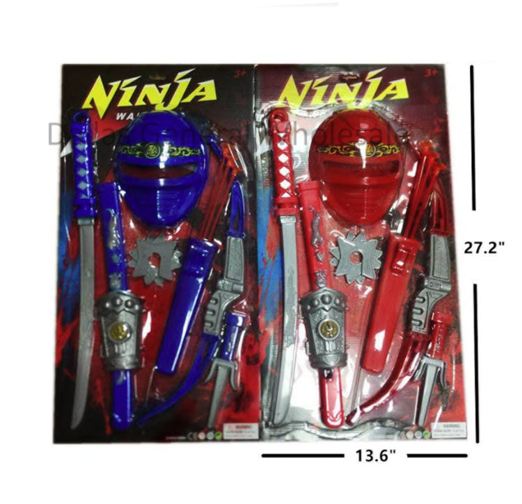 Ninja Play Toy Sets/7 PC -(Sold By 6 Set =$59.99)