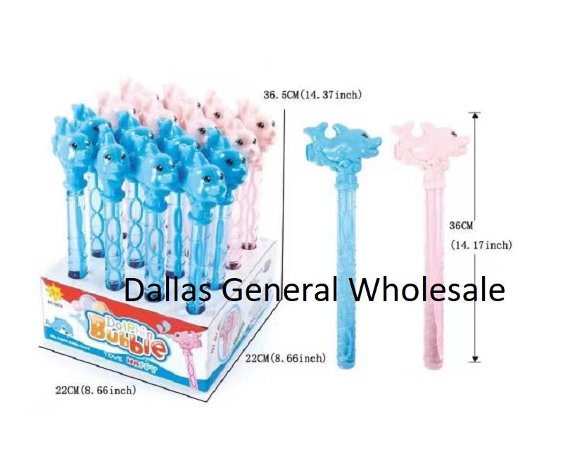 Dolphin Bubble Blowers -(Sold By 16 PCS =$59.99)