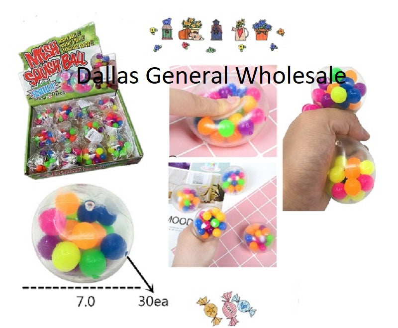 Fidget Squishy DNA Balls -(Sold By Dozen =$12.99)