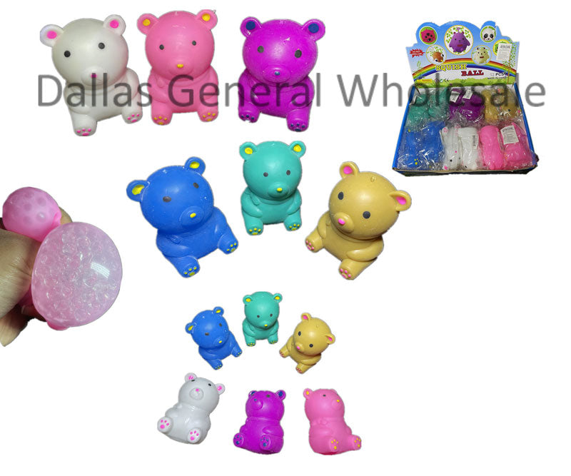 Squishy Bear Fidget Balls -(Sold By 6 PCS =$ 8.99)