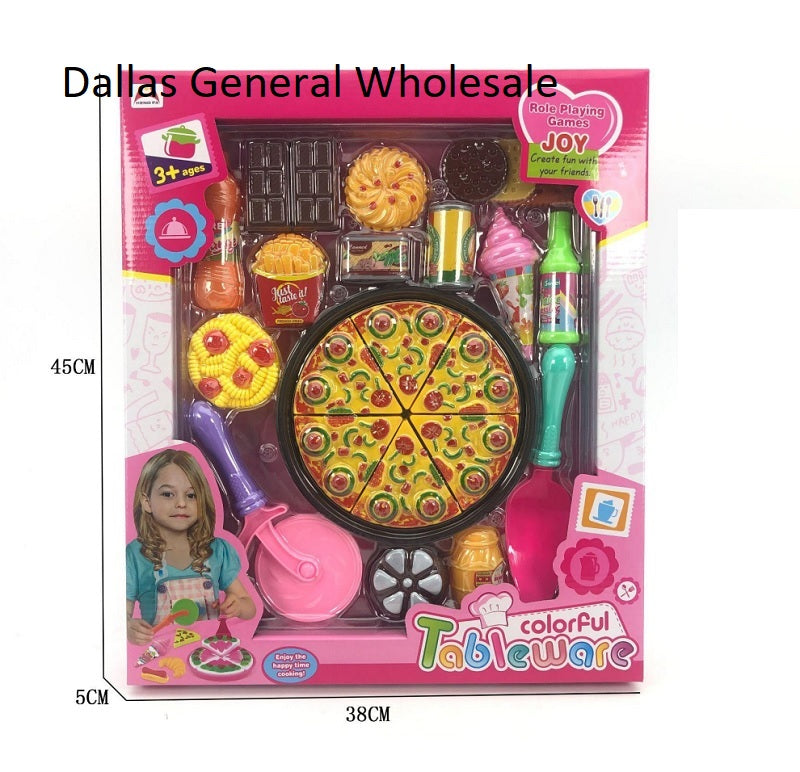 Pizza Party Toy Play Set/22PC -(Sold By 3 Set =$38.99)