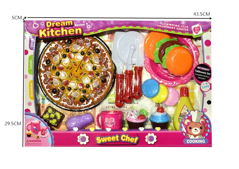 Dessert Toy Play Set (Pack of 3Pcs=$39.99)