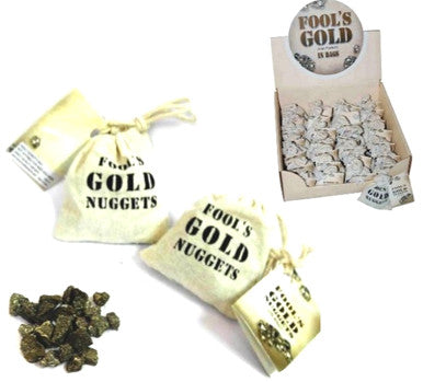 Buy FOOLS GOLD NUGGETS (Sold by the dozen bags) Bulk Price