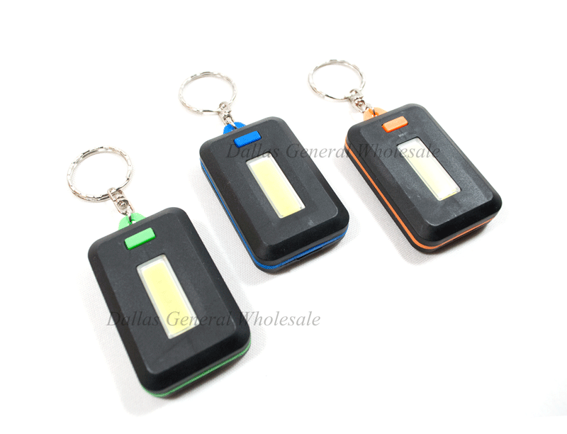 Portable Cob Travel Light Key Chains- Assorted (Pack of 24Pcs=$50.99)