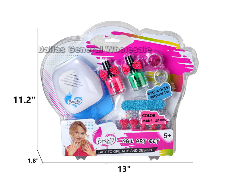 Glitter Nail Salon Toy Kit (Pack of 3Sets=$22.71)