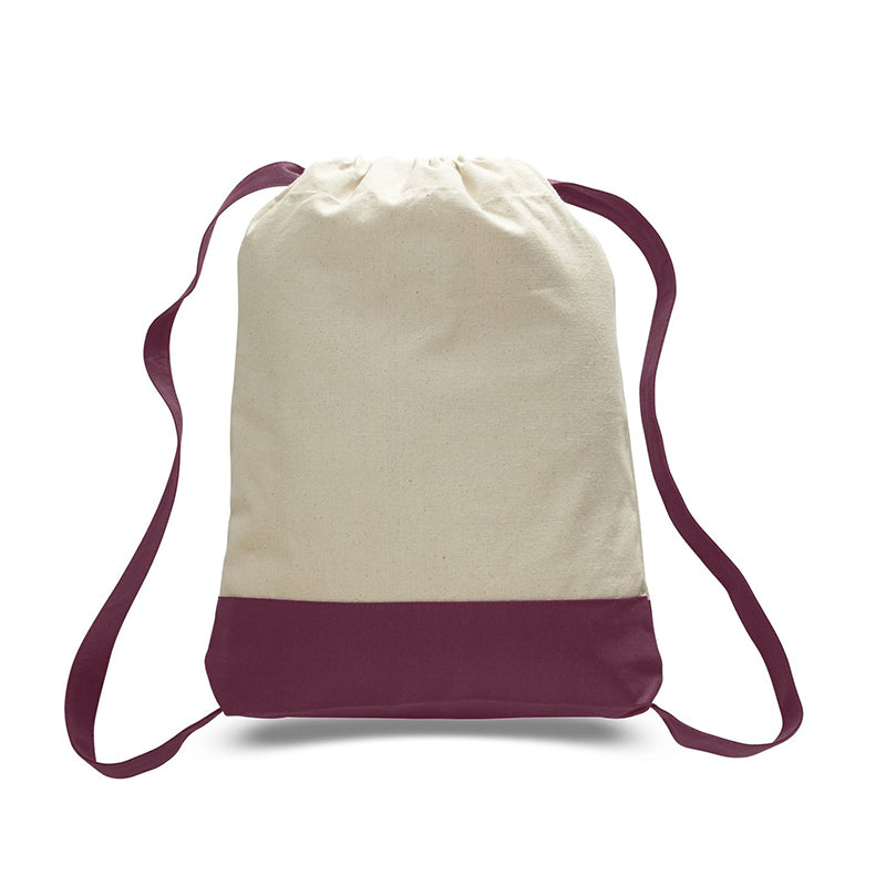 Canvas Two-Tone Sports Backpack