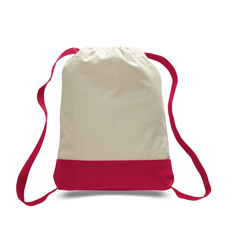 Canvas Two-Tone Sports Backpack