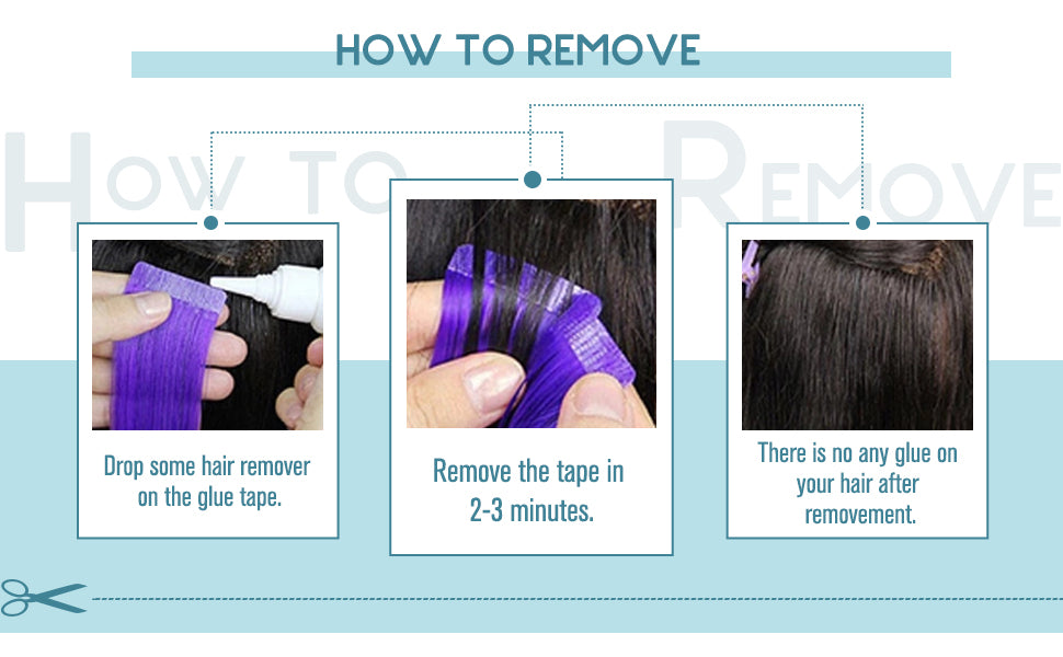 virgin tape in hair