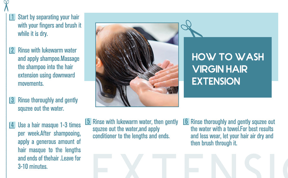 Seamless Injection Tape in Hair