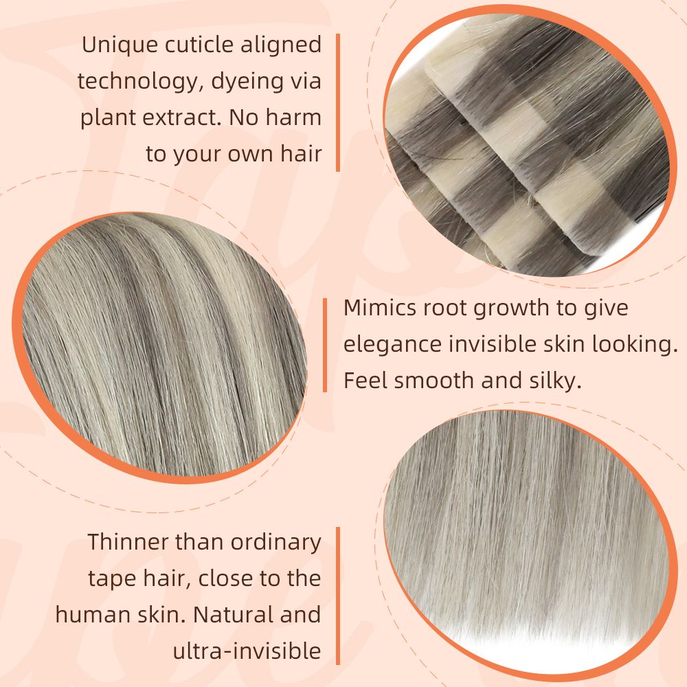 virgin tape in hair extensions