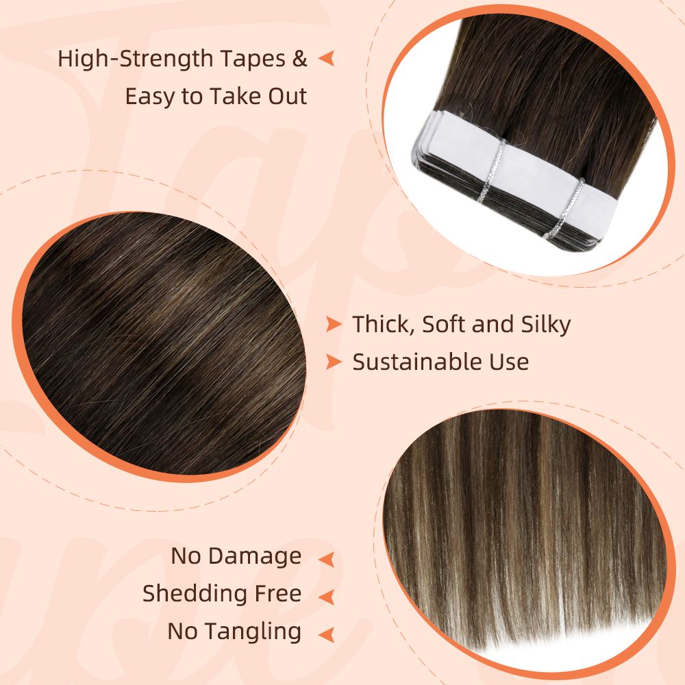 High quality Tape in Hair Extensions