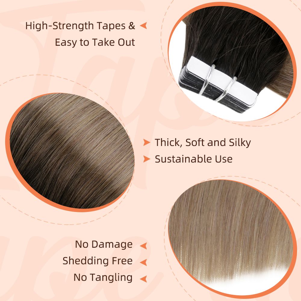 High Quality Tape in Hair Extensions