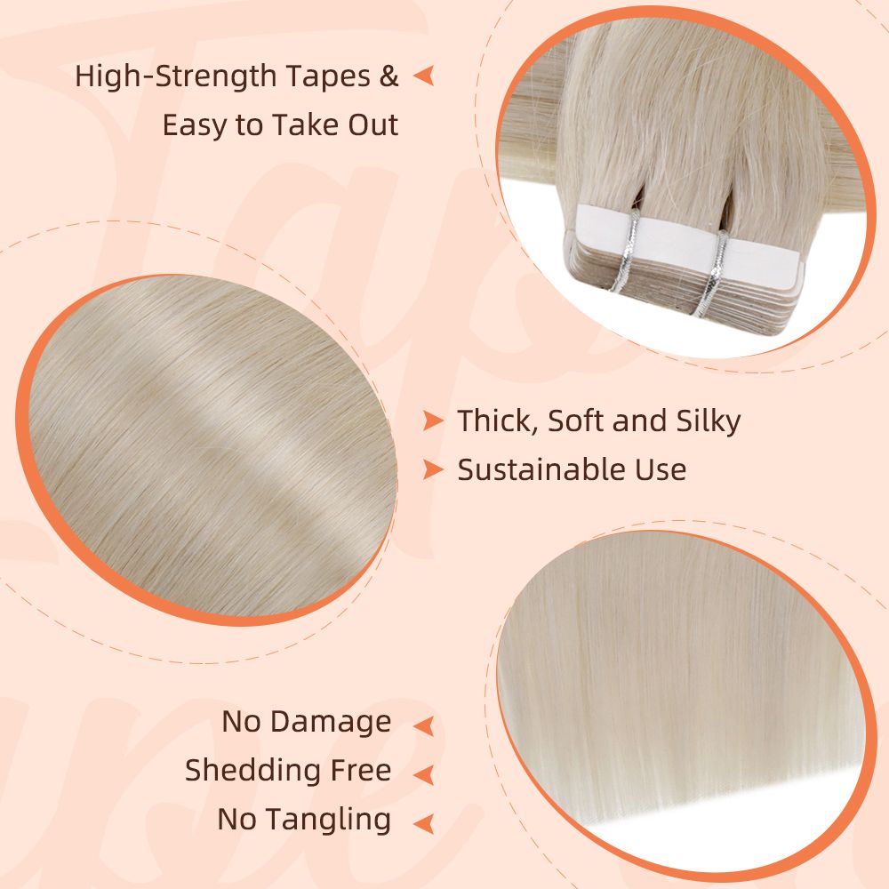 virgin tape in hair extensions