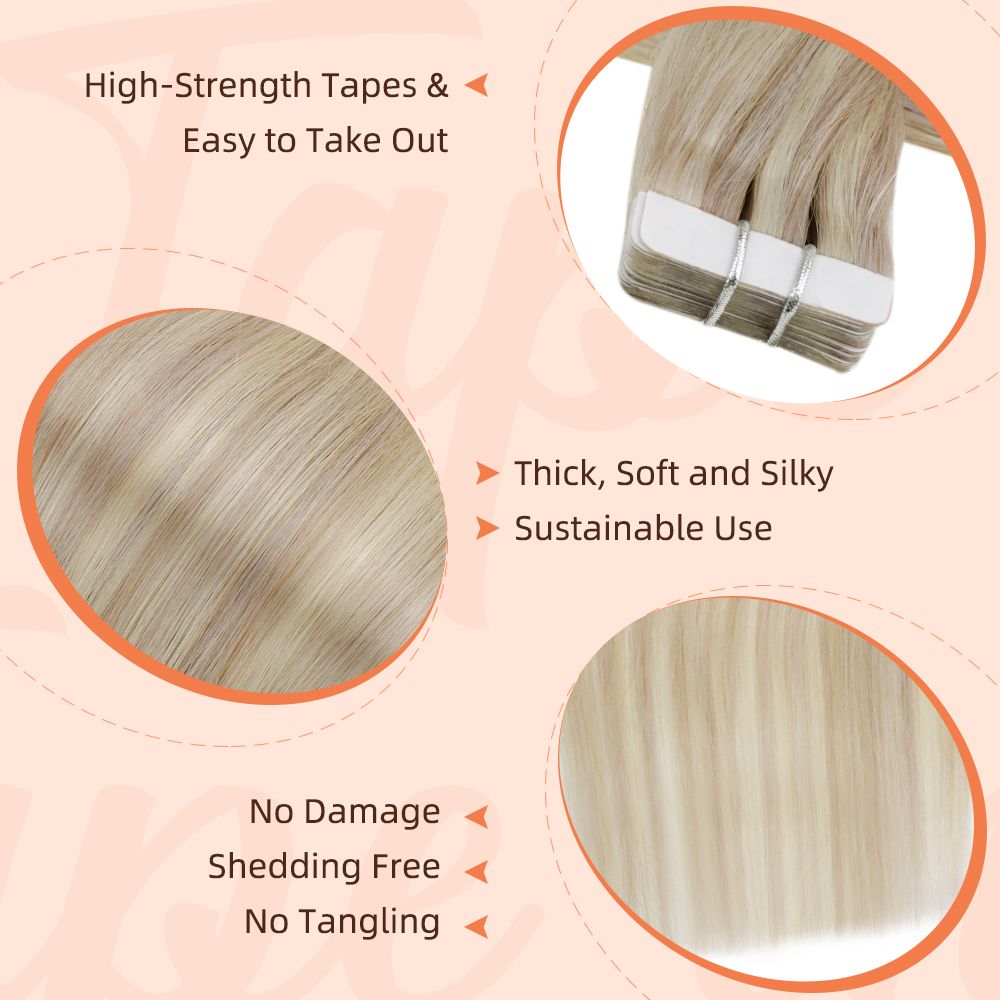 virgin tape in hair extensions