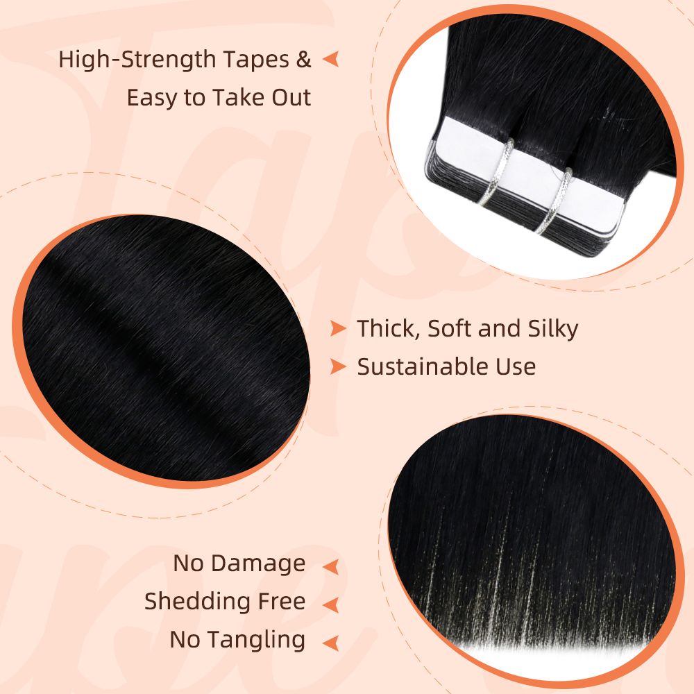 virgin tape in hair extensions