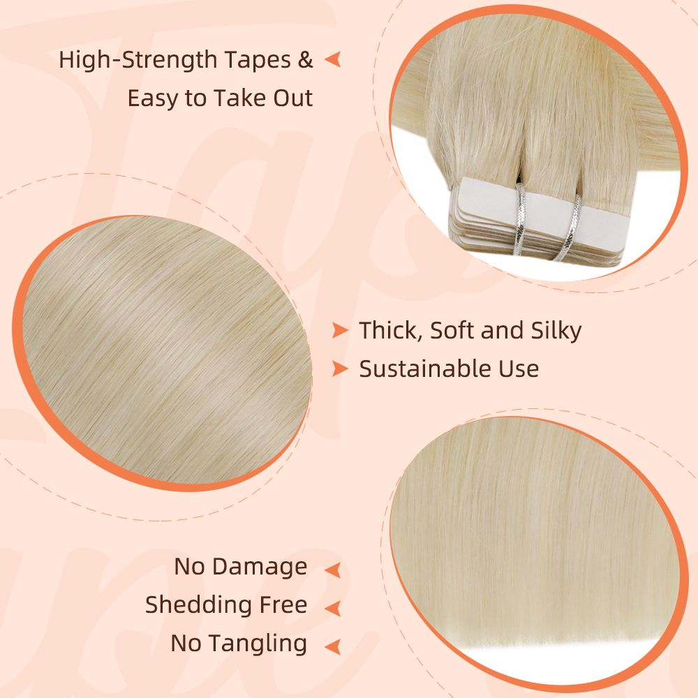 virgin tape in hair extensions