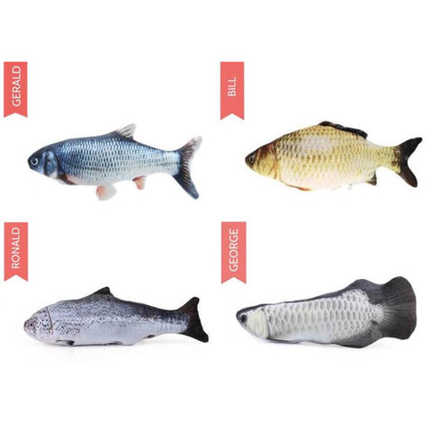 USB Charging Simulation Fish Cat Toy