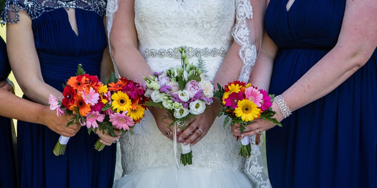 navy blue bridesmaid dress