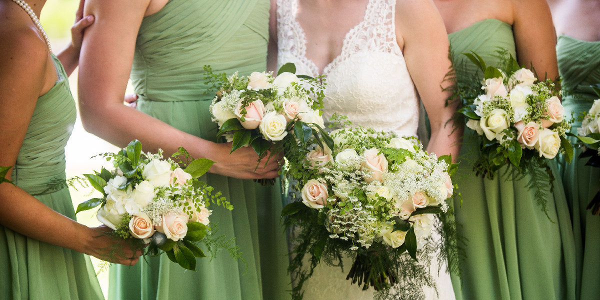 multiway sage green bridesmaid dresses