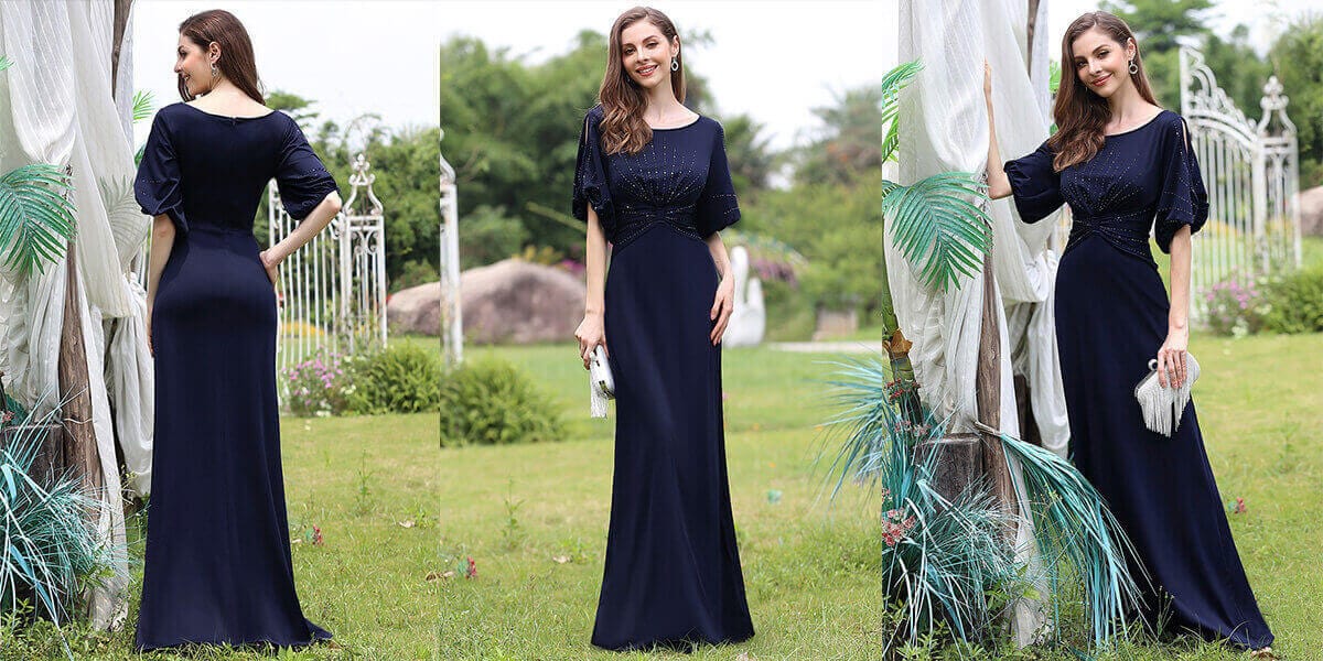 Floor Length Evening Dress for Women