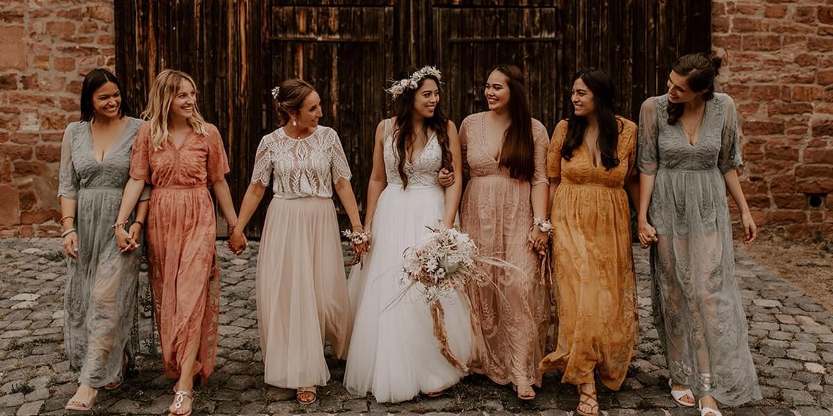 Cheap Autumn Bridesmaid Dresses