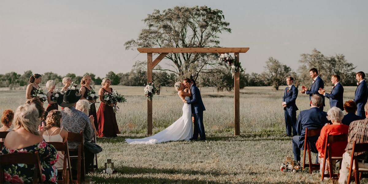 Autumn Backyard Wedding