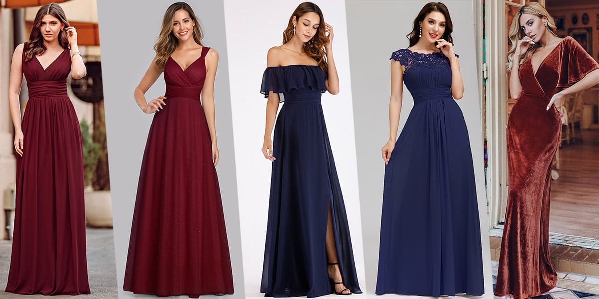 5 Trendy Bridesmaid Dresses