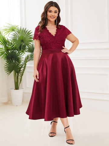 A-Line Plus Size Dresses