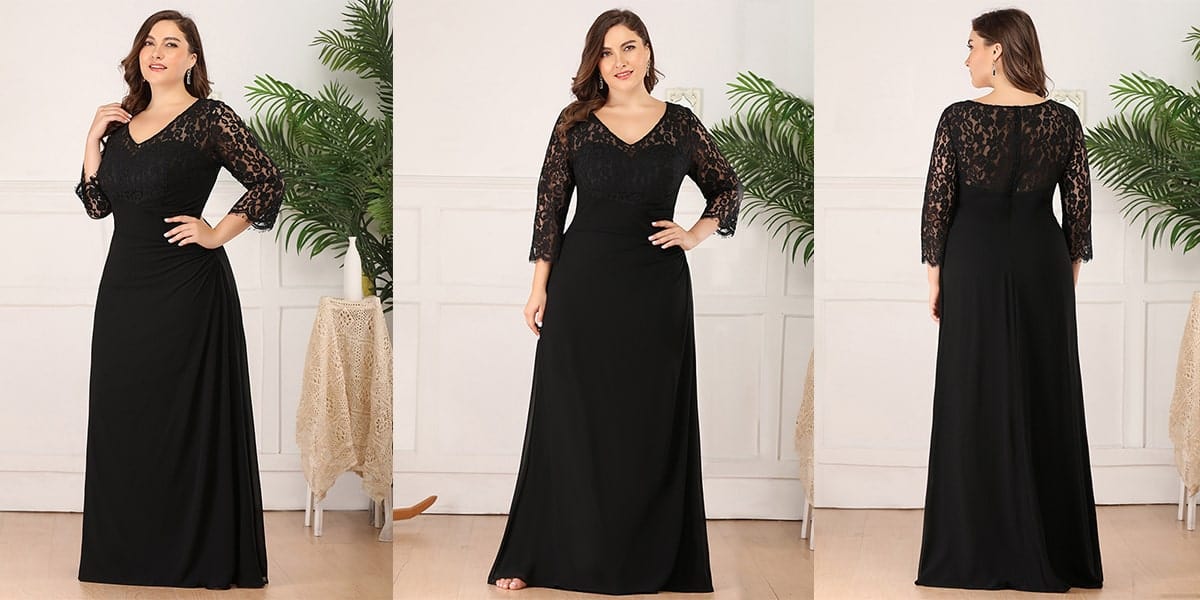 Elegant Plus Size Evening Gowns