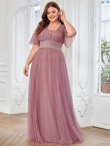 ever pretty bridesmaid dresses for curves