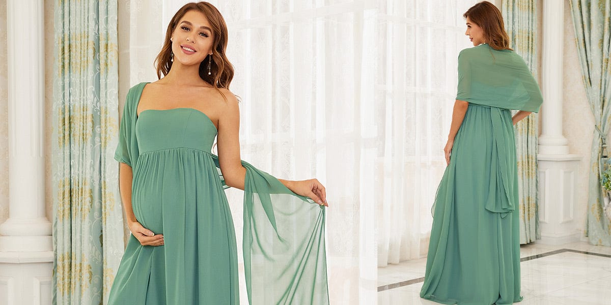 chiffon  sage green bridesmaid dresses plus size uk