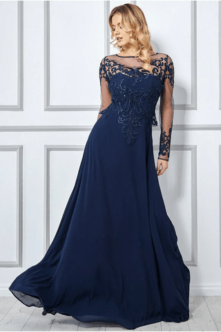 goddiva dark blue bridesmaid dresses