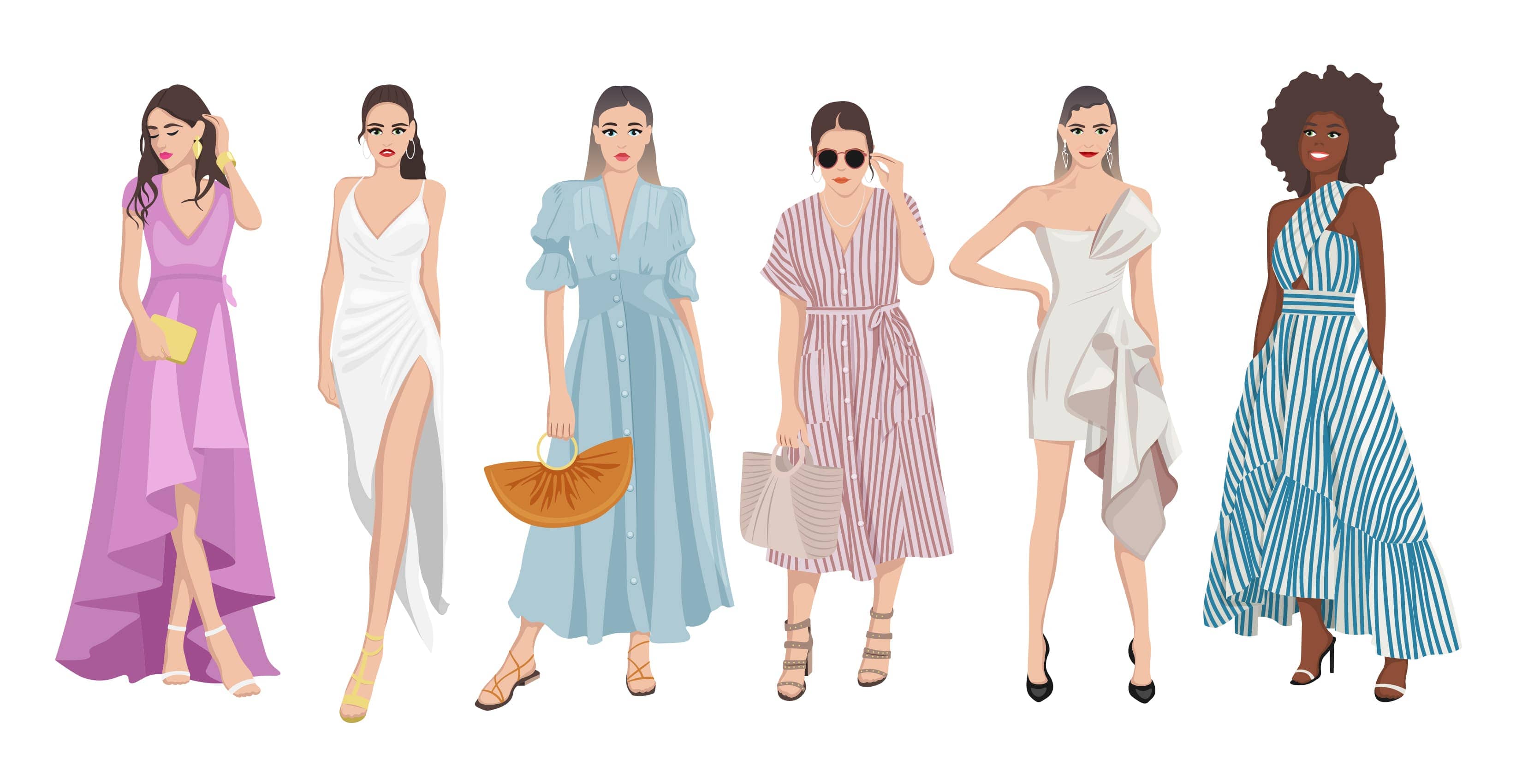 long and short prom dresses