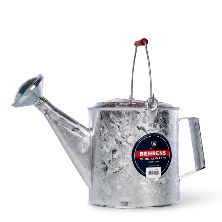 1.5 Gallon Galvanized Watering Can- Behrens