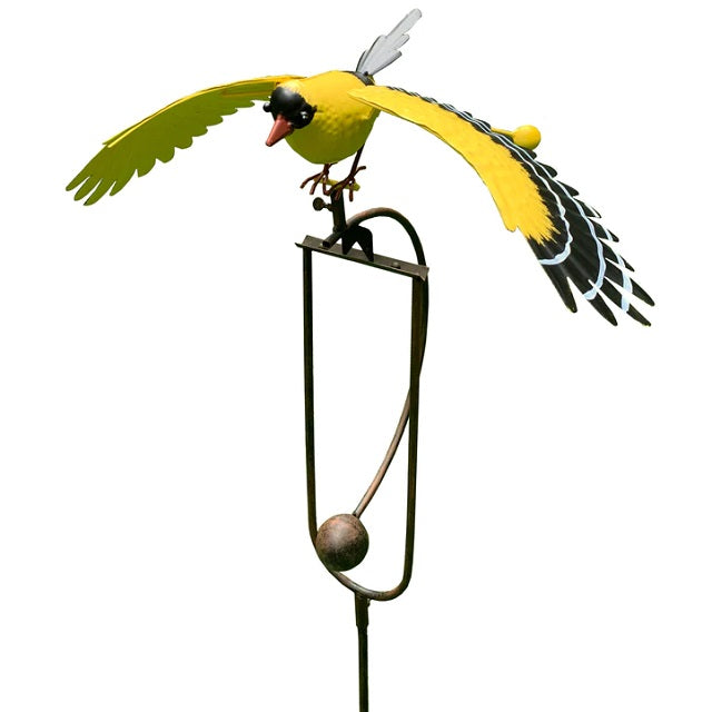 Rocking Goldfinch Garden Stake, 52