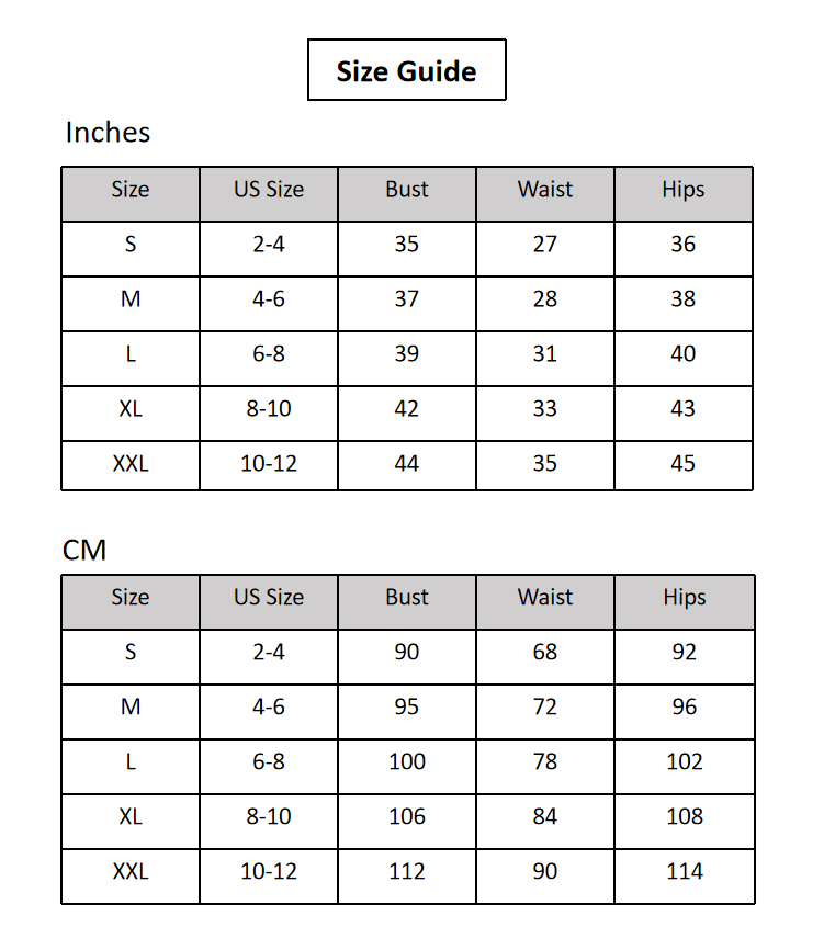 sizeChart