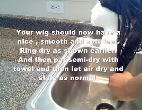 how to wash lace front human hair wigs