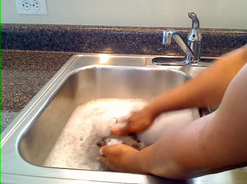 how to wash lace front human hair wigs