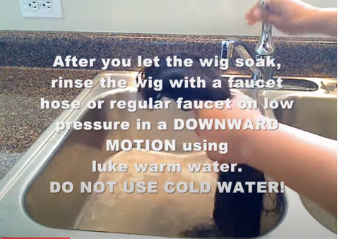 how to wash lace front human hair wigs