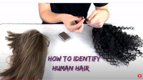 how to identify human hair from synthetic hair – Noble Hair