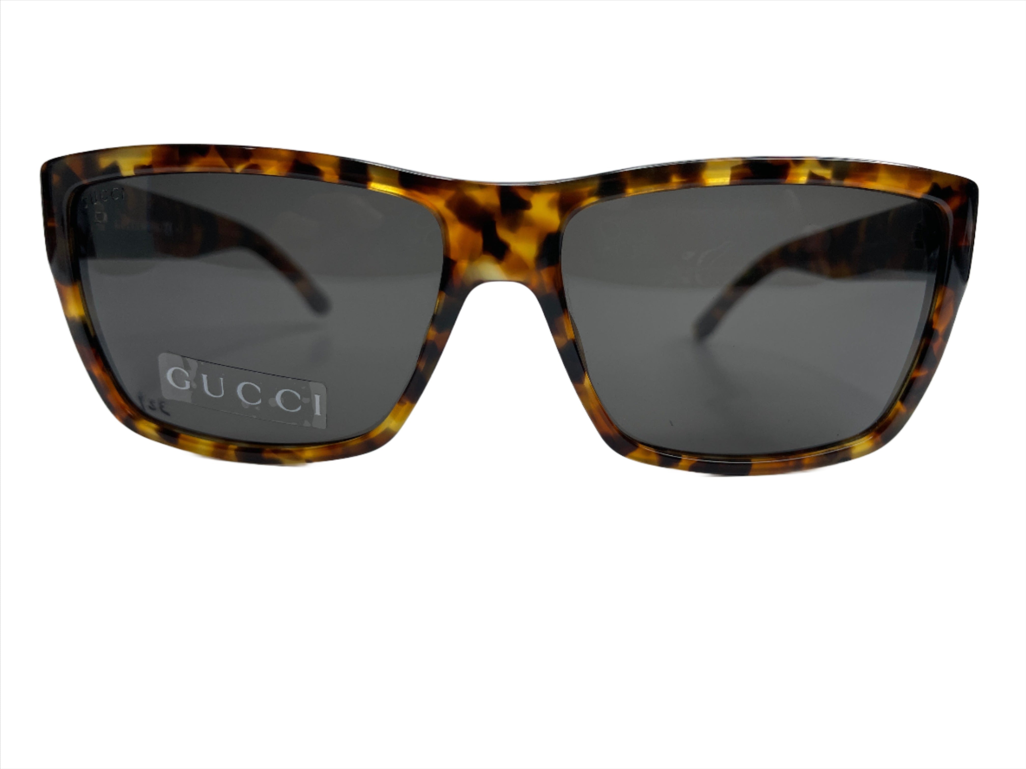 Gucci GG1000/S Light Havana Tortoise Fashion Designer Sunglasses