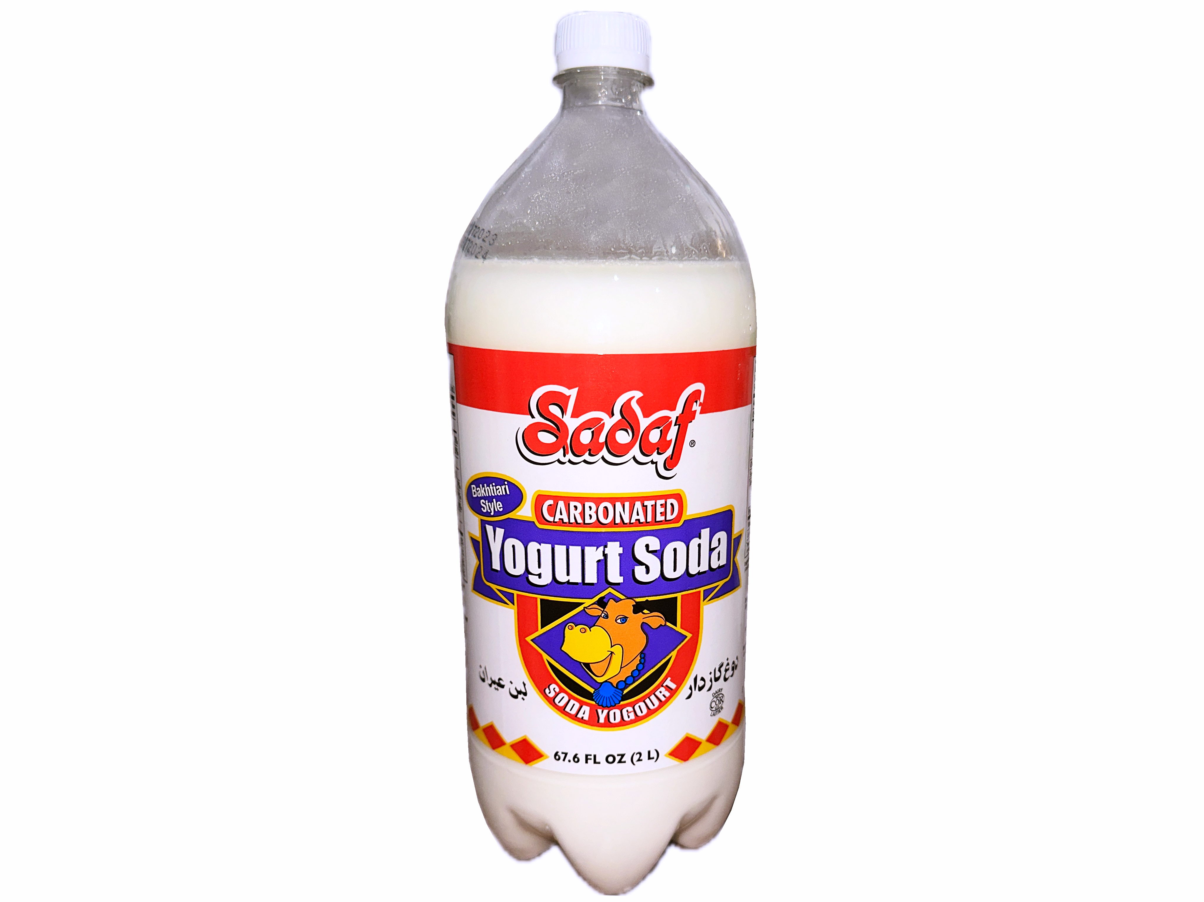 Carbonated Yogurt Soda - Bakhtiari Style - Family Size (Doogh, Dough)